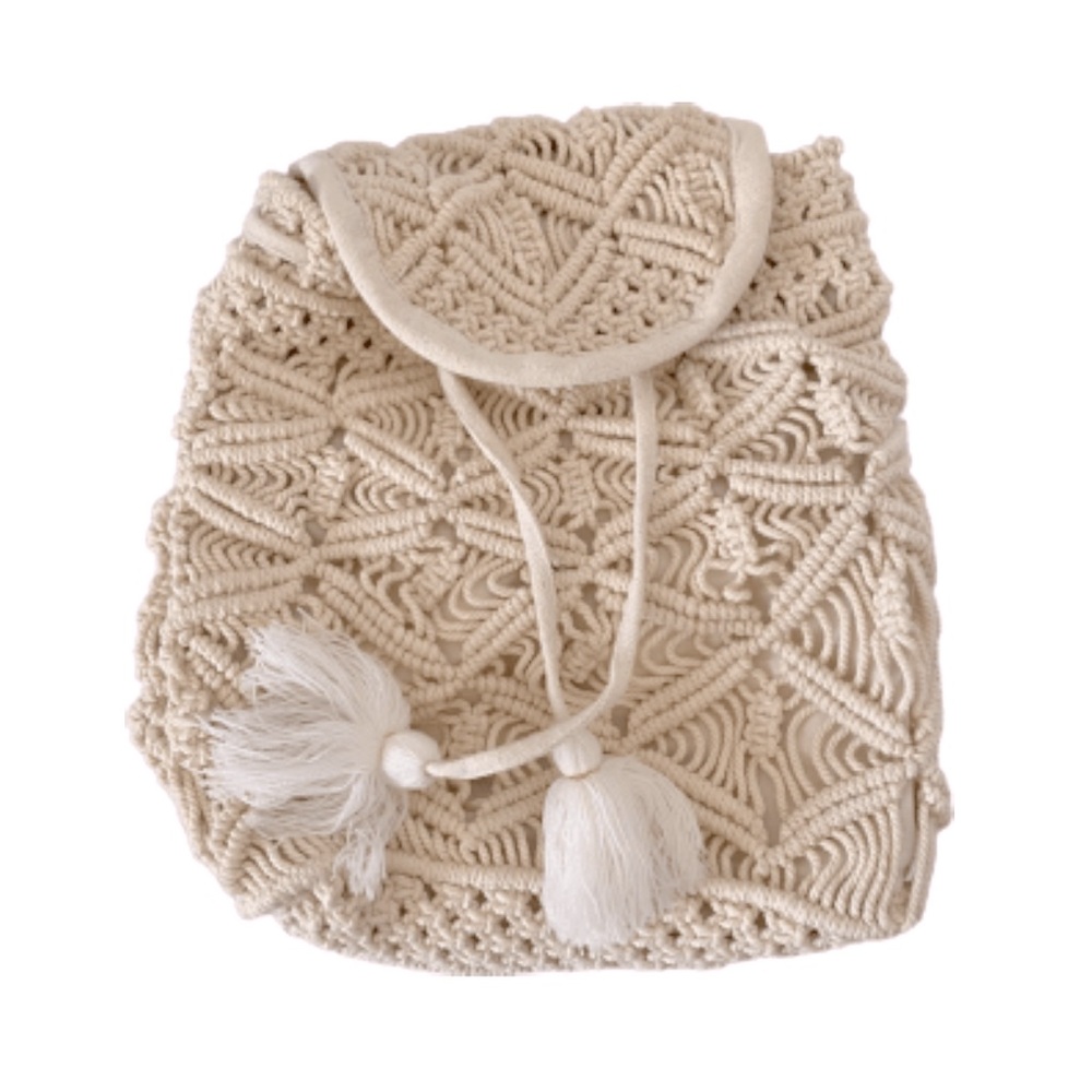 Macrame Backpack - image 1